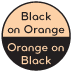 Black-orange