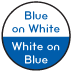 Blue-white